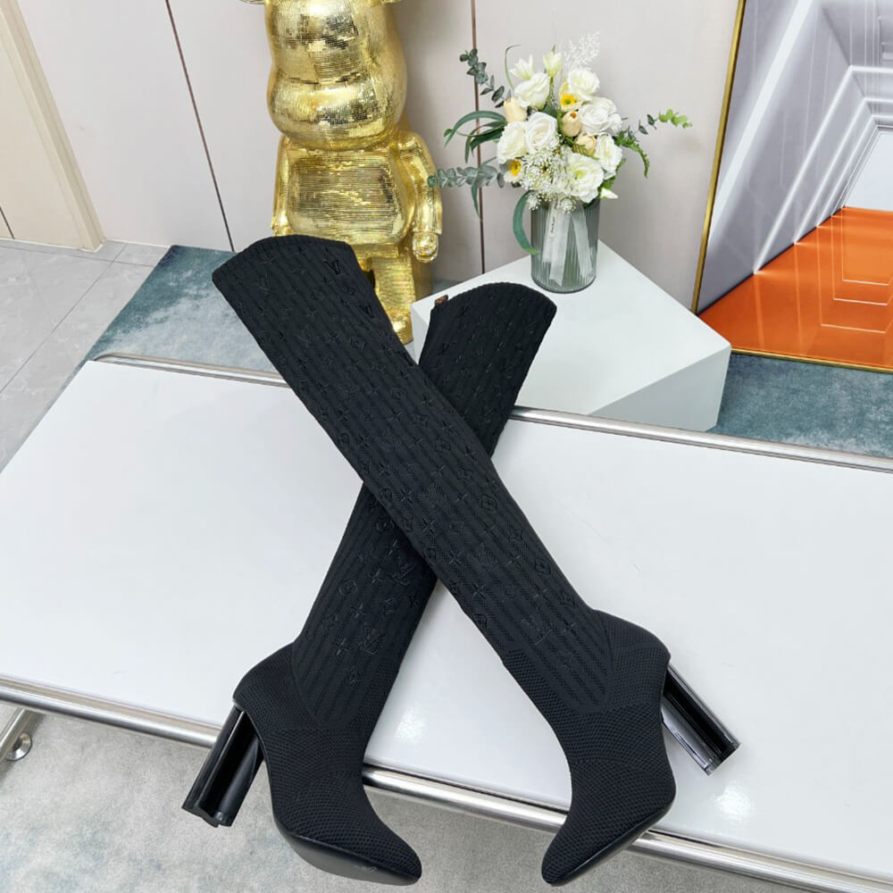 LV Knee High Boot Shoes - Replica Luxury Bags™