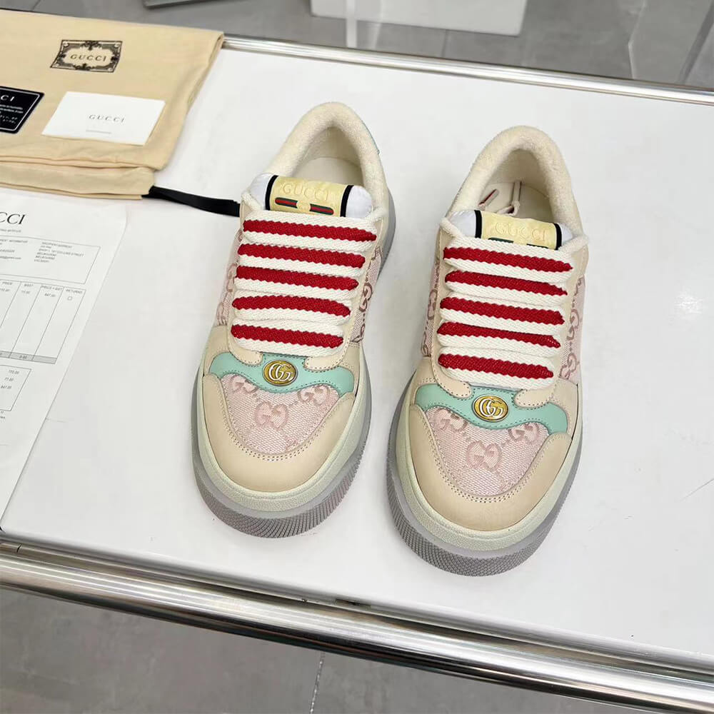 Gucci Women s Screener Trainer Shoes - Replica Luxury Bags™