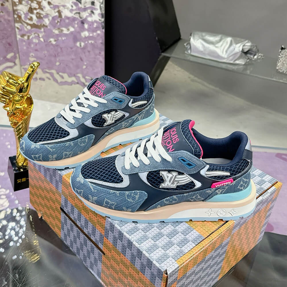 LV Run Away Sneaker Shoes - Replica Luxury Bags™