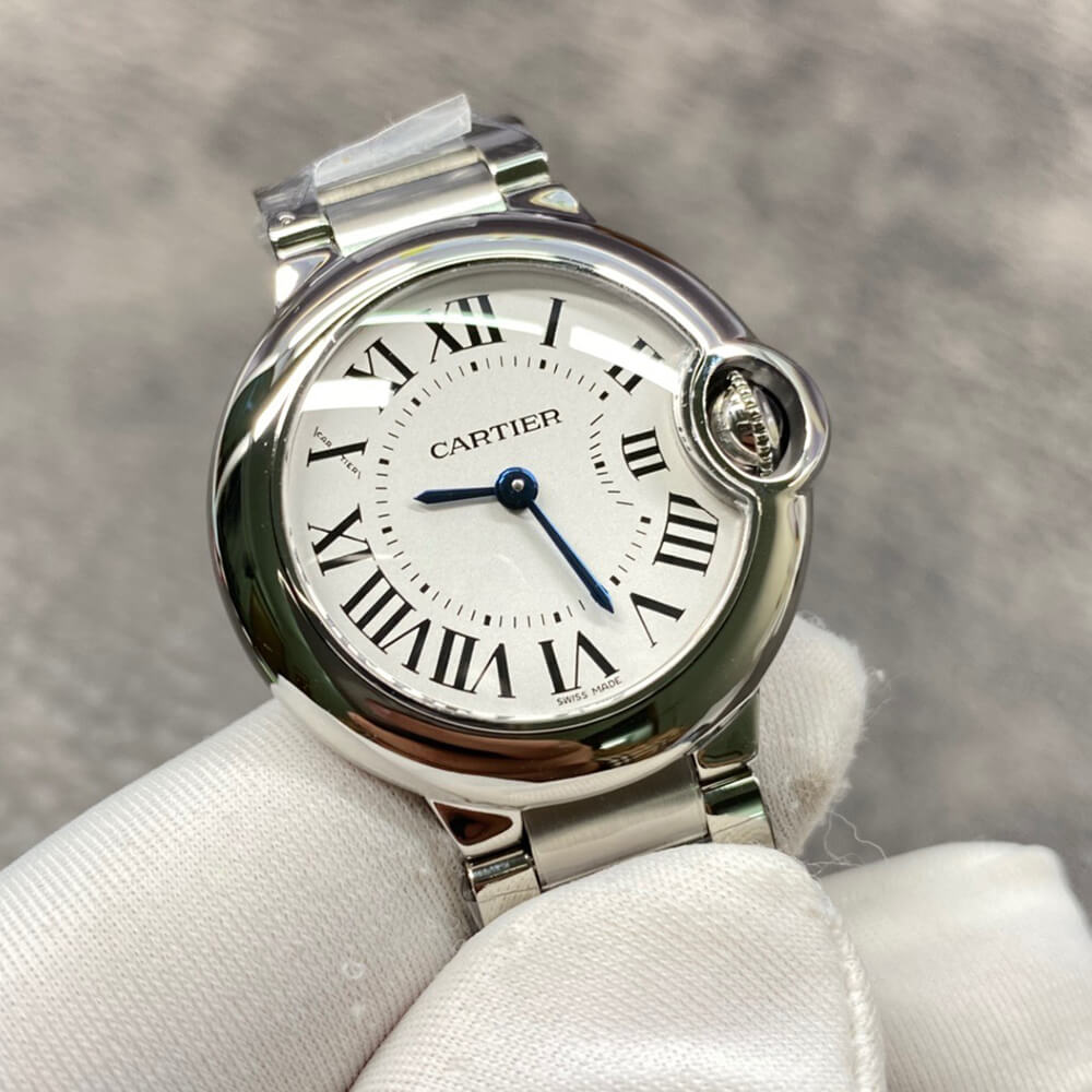 Cartier 28mm Ballon Bleu de Cartier watch - Replica Luxury Bags™