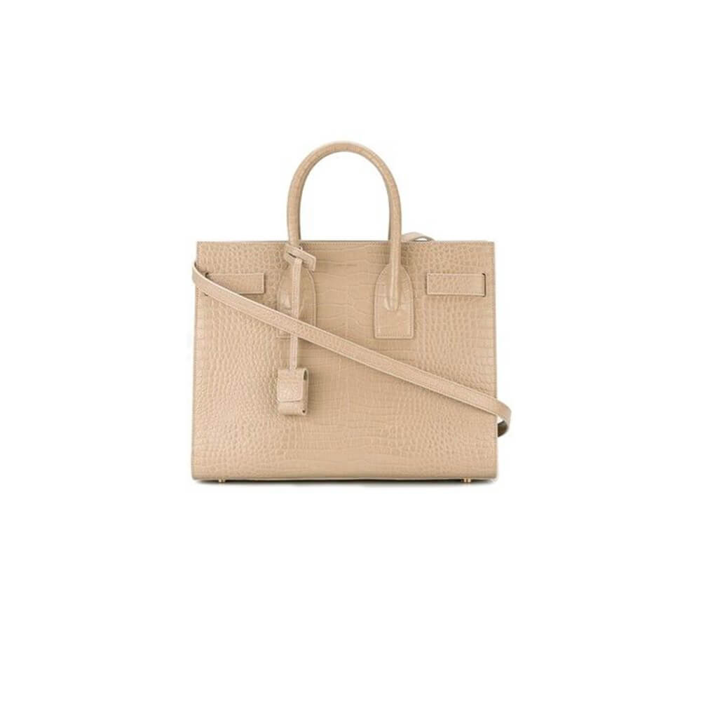YSL Sac De Jour Baby Bag In Crocodile-Embossed - Replica Luxury Bags™
