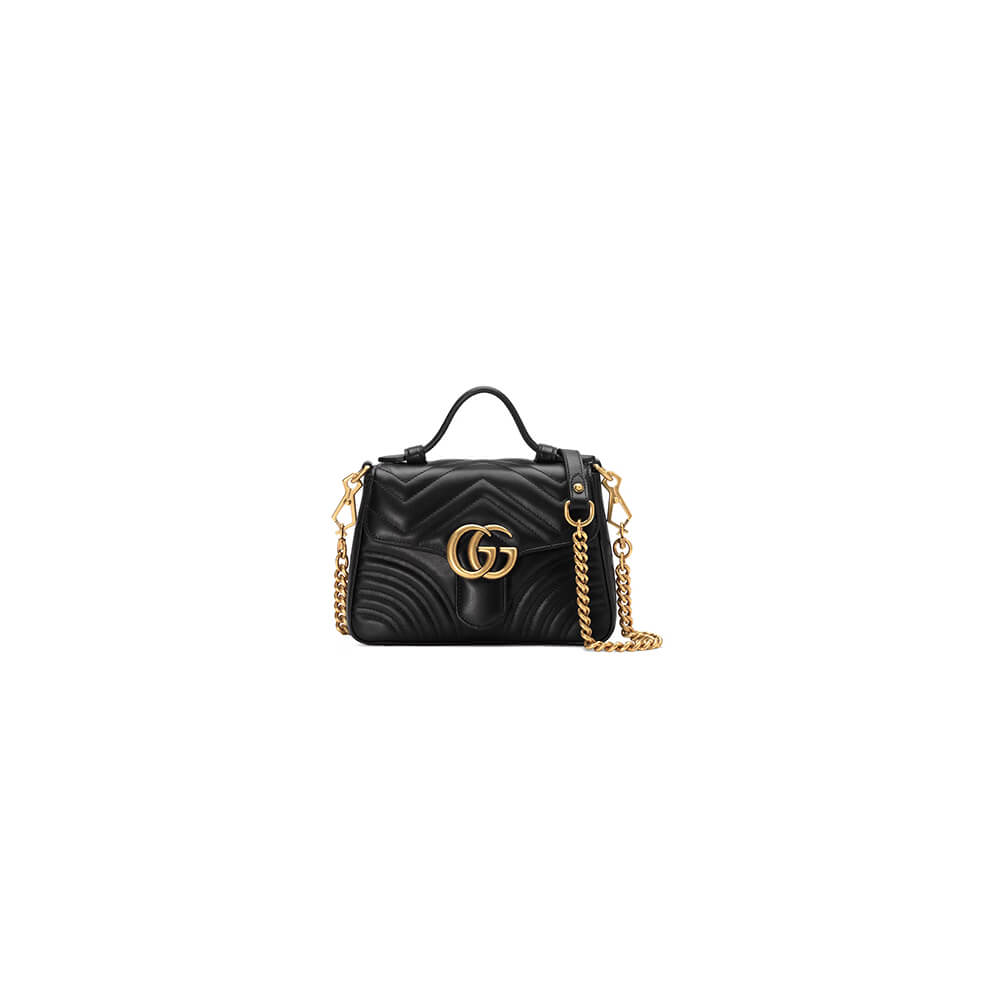 Gucci GG Marmont Mini Top Handle Bag - Replica Luxury Bags™