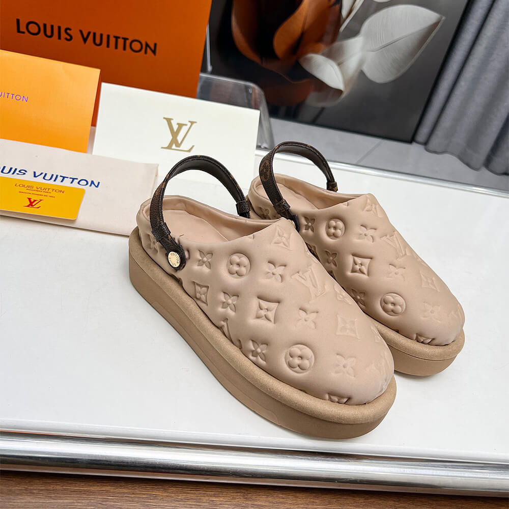 LV Aspen Platform Clog Shoes - Replica Luxury Bags™