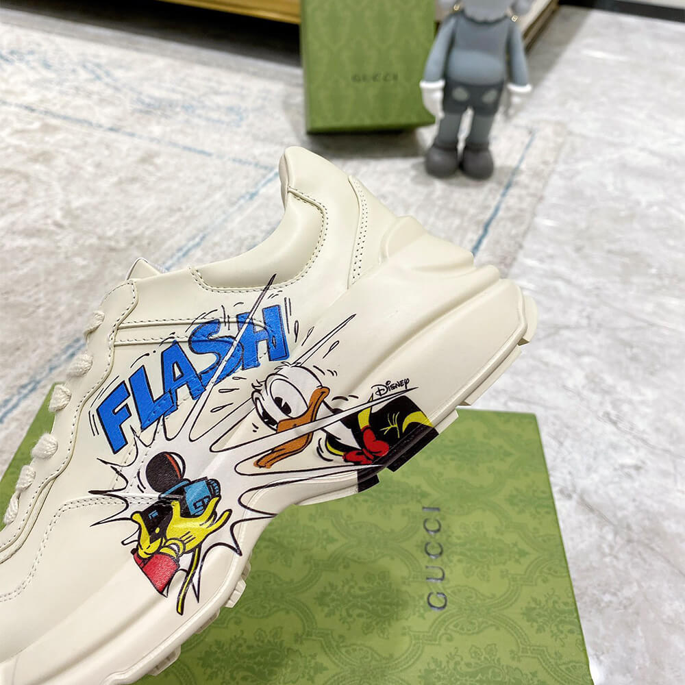 Disney x Gucci Rhyton  Donald Duck  Sneaker Shoes - Replica Luxury Bags™