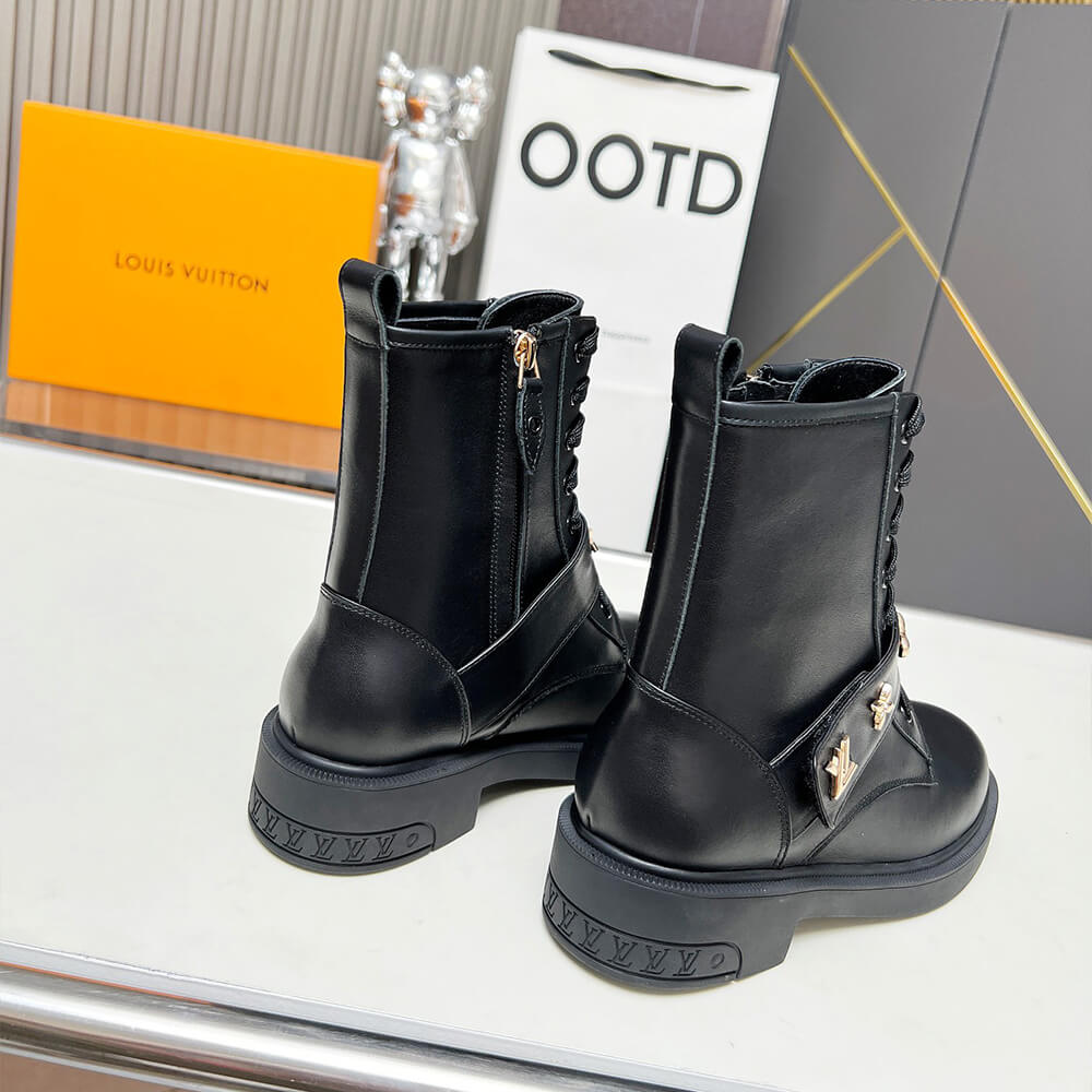 LV Citizen Flat Ranger Boot Shoes - Replica Luxury Bags™