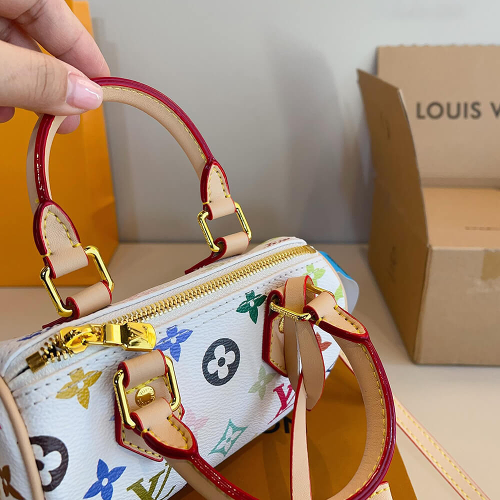 LV x TM Nano Speedy Bag - Replica Luxury Bags™