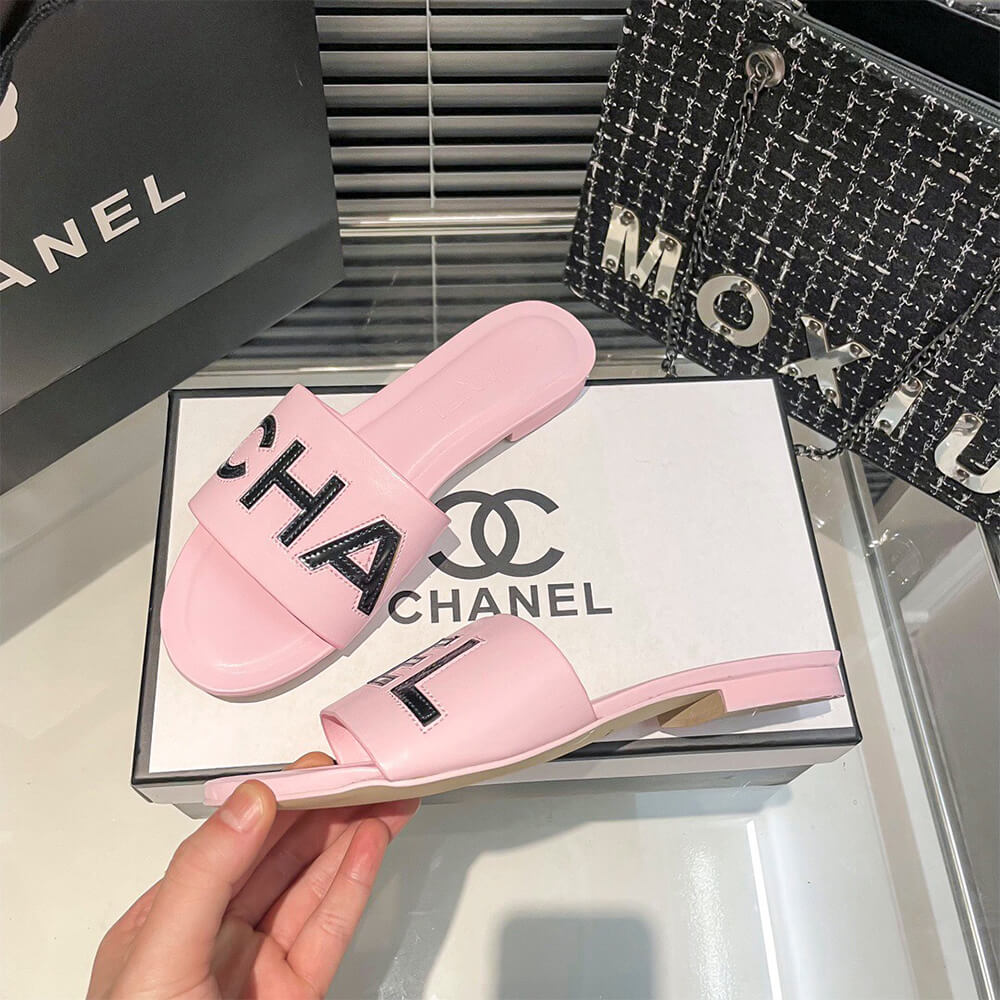 Chanel Slides Shoes - Replica Luxury Bags™