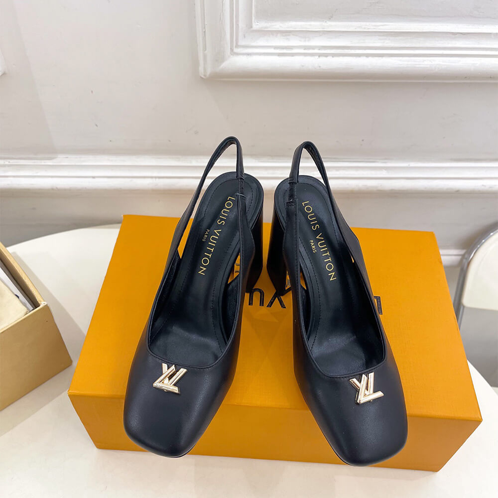 LV Swing Slingback Pump Shoes - Replica Luxury Bags™