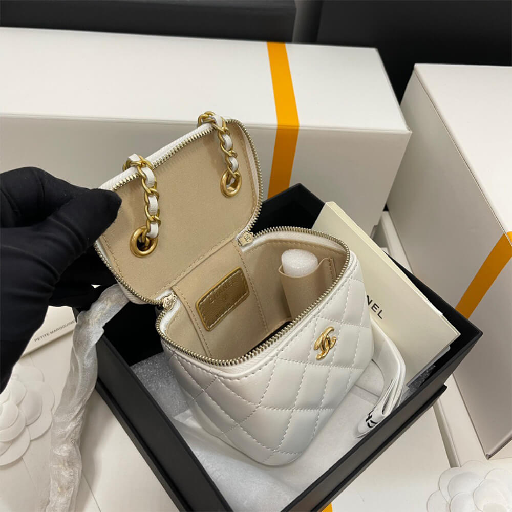 Chanel Small Vanity Bag with Chain - Replica Luxury Bags™