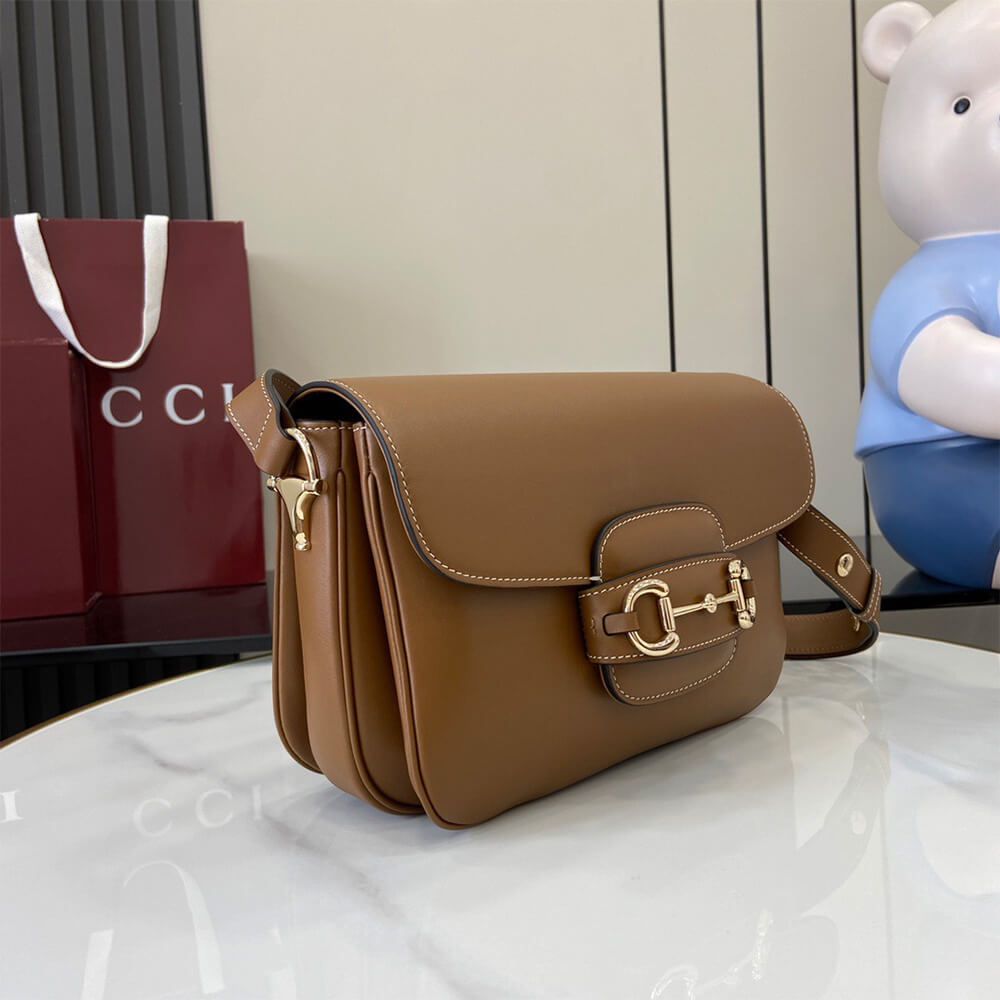 Gucci Horsebit 1955 Soft Medium Shoulder Bag - Replica Luxury Bags™