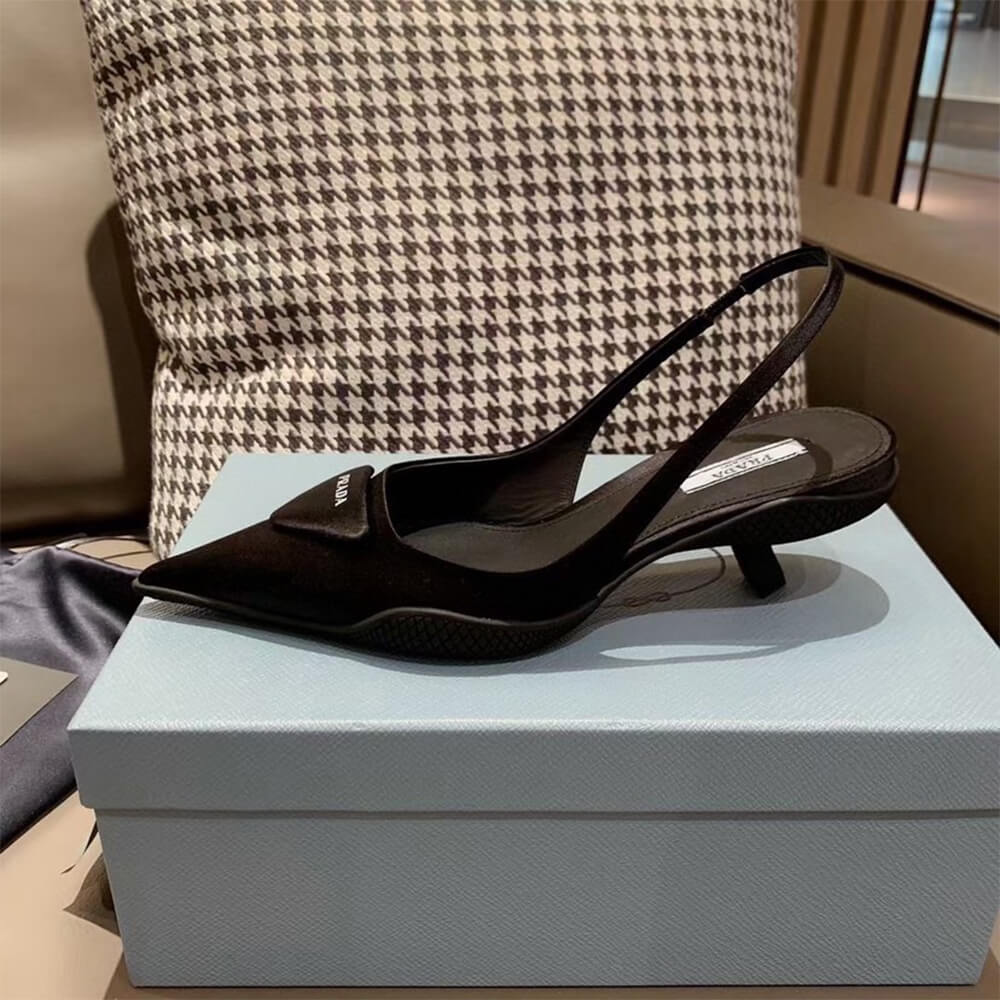 Prada Slingback Pumps Shoes - Replica Luxury Bags™