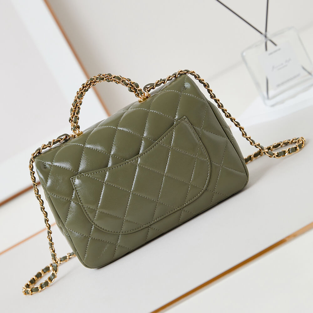 Chanel Flap Bag with Top Handle - Replica Luxury Bags™