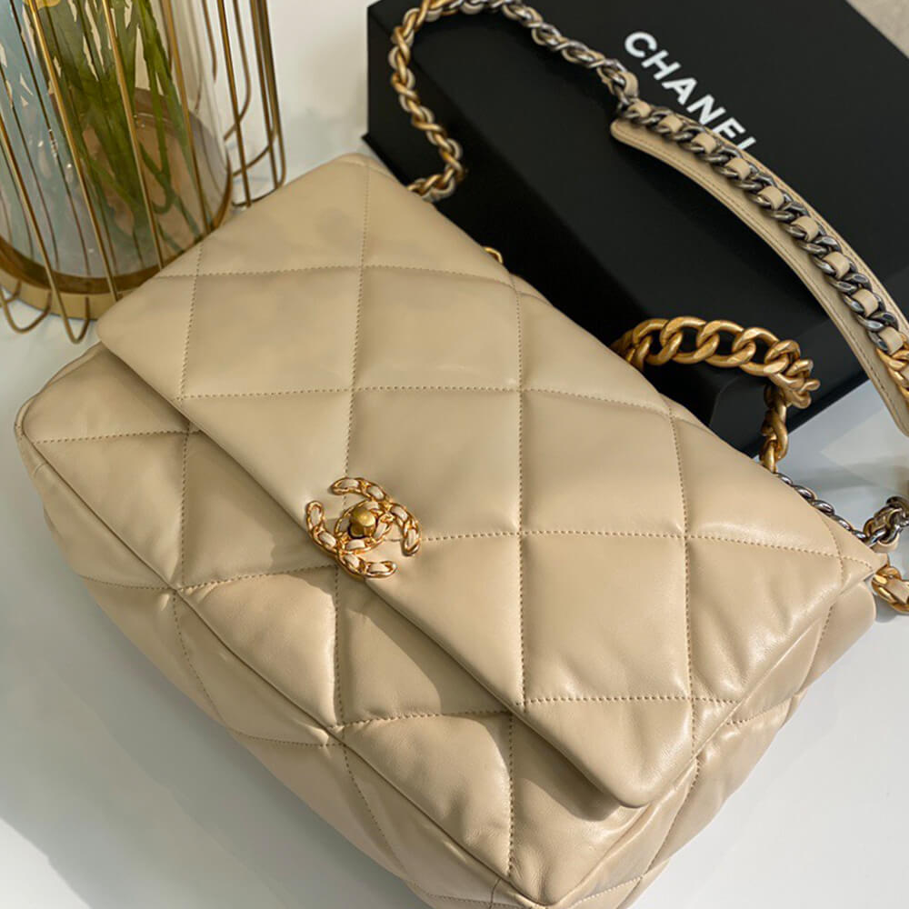 Chanel 19 Maxi Handbag - Replica Luxury Bags™