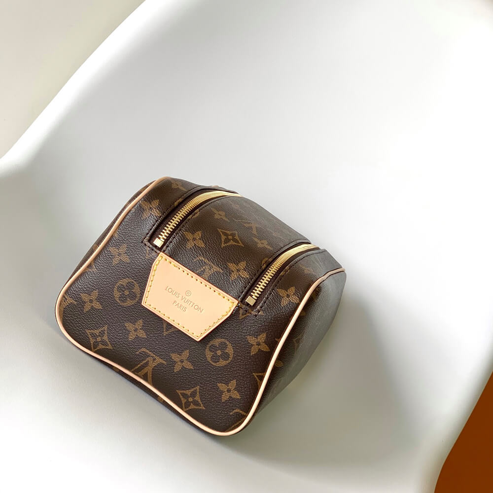 LV Toilet Dopp Kit Pouch Monogram Canvas Travel Bag - Replica Luxury Bags™