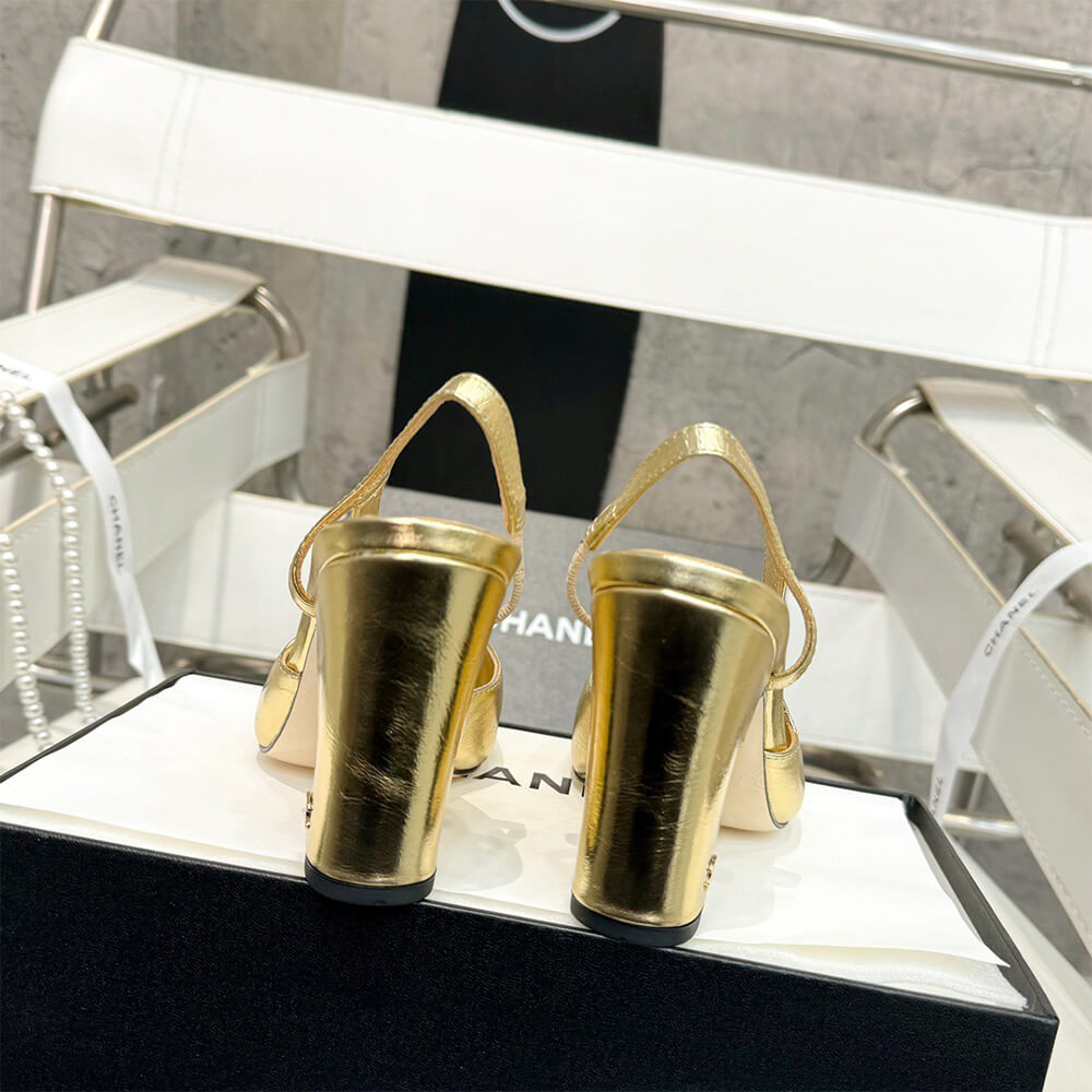 Chanel Slingbacks Shoes - Replica Luxury Bags™