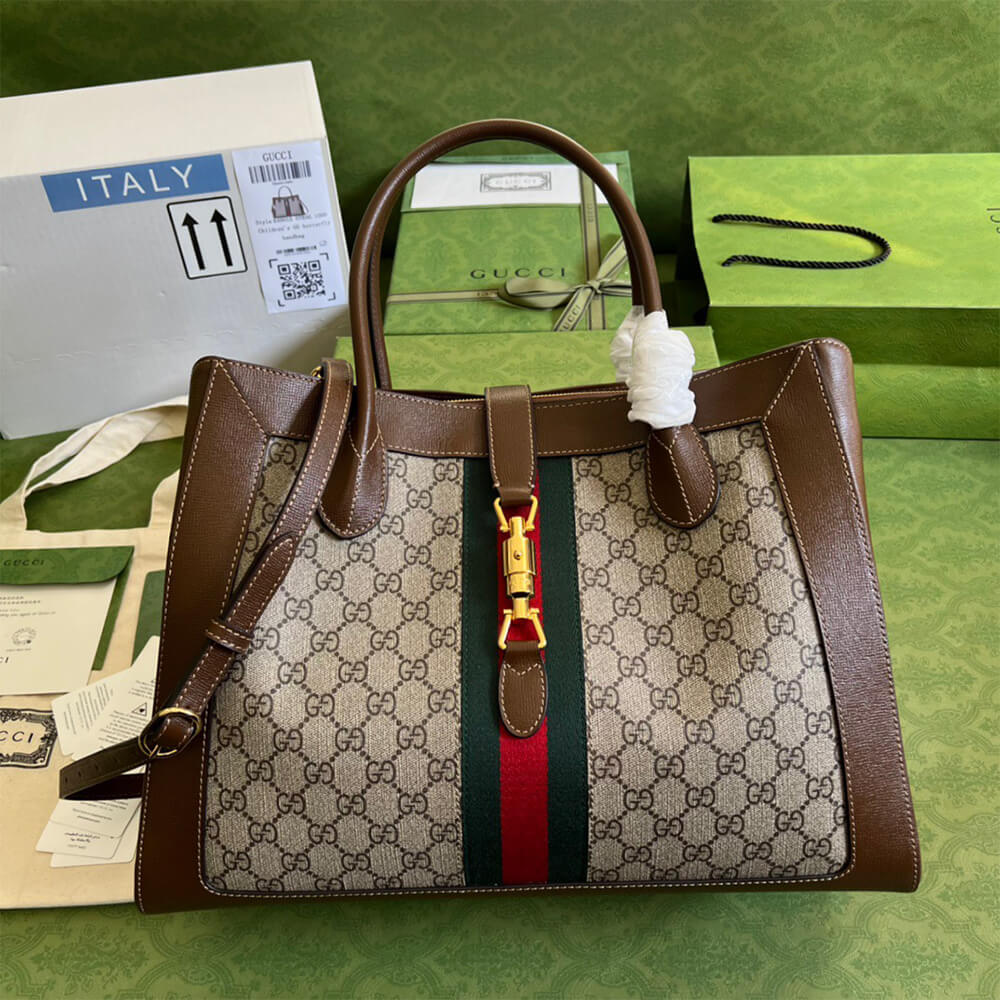 Gucci GG Jackie 1961 Large Tote Bag - Replica Luxury Bags™