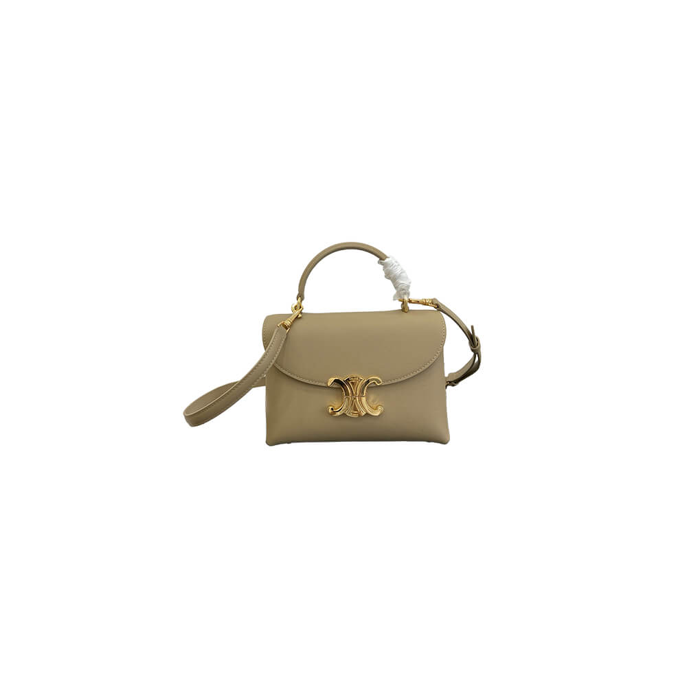 Celine Teen Nino Bag In Triomphe Canvas - Replica Luxury Bags™