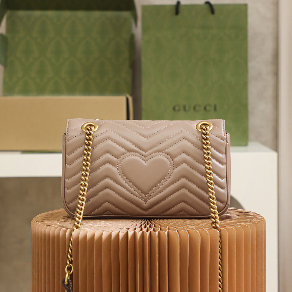 Gucci GG Marmont Small Matelasse Shoulder Bag - Replica Luxury Bags™