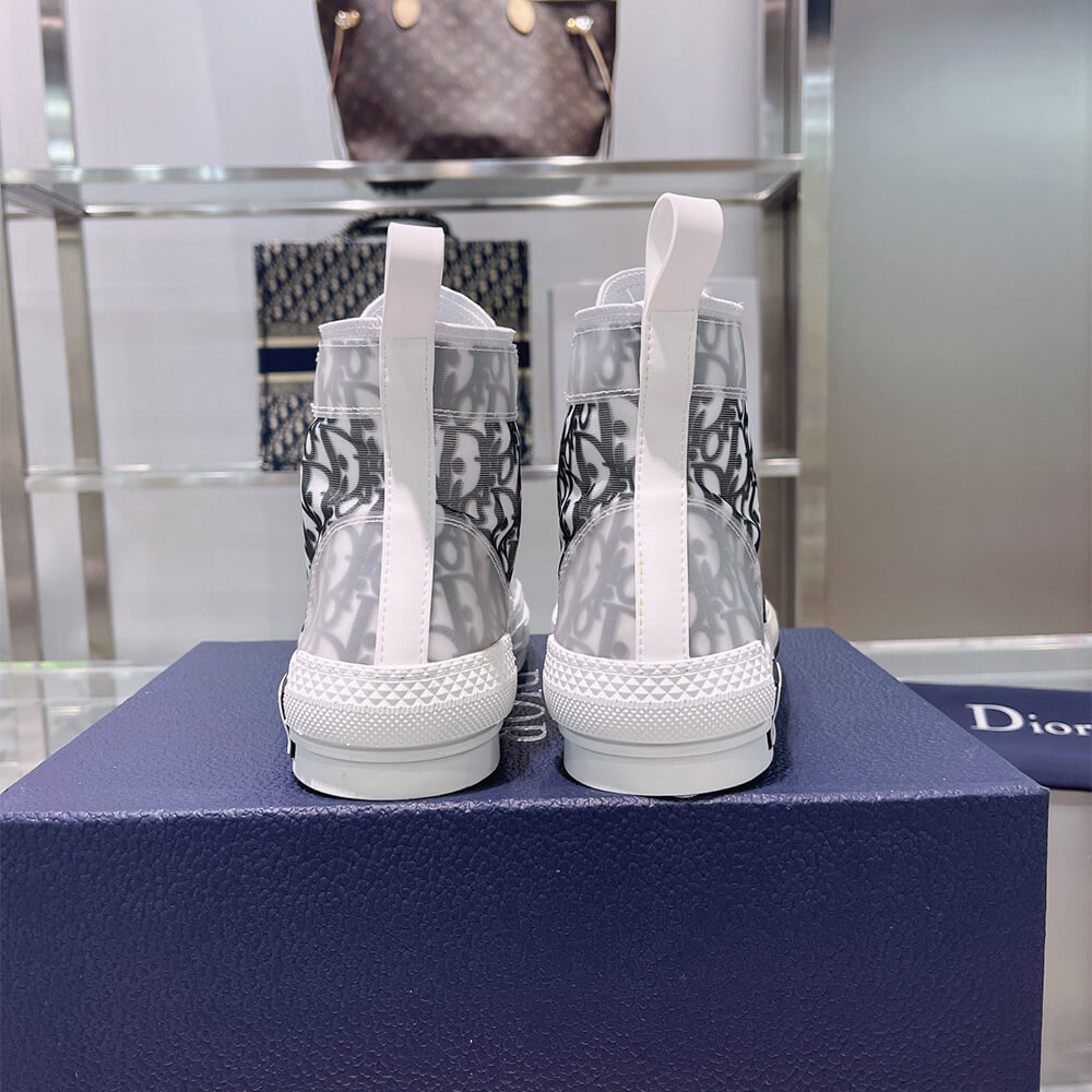 DIOR B23 High-Top Sneakers Dior Oblique Shoes - Replica Luxury Bags™