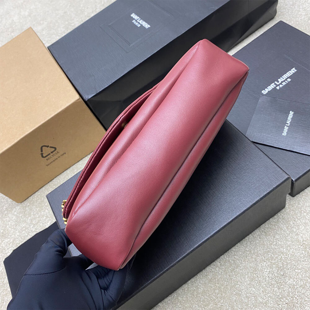 YSL Calypso Small Bag in Plunged Lambskin - Replica Luxury Bags™