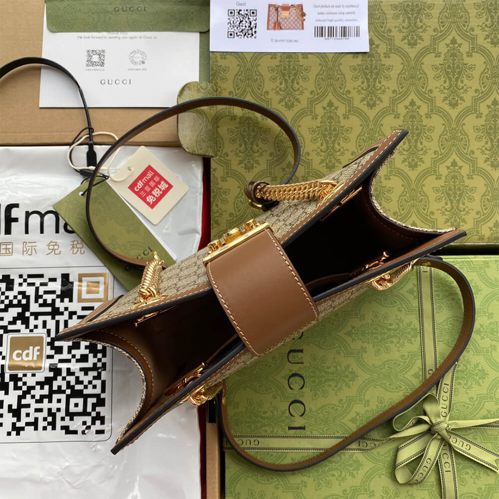 Gucci Padlock Small GG Shoulder Bag - Replica Luxury Bags™