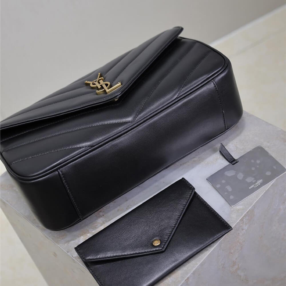 YSL Loulou Medium Bag in Matelasse Lambskin - Replica Luxury Bags™