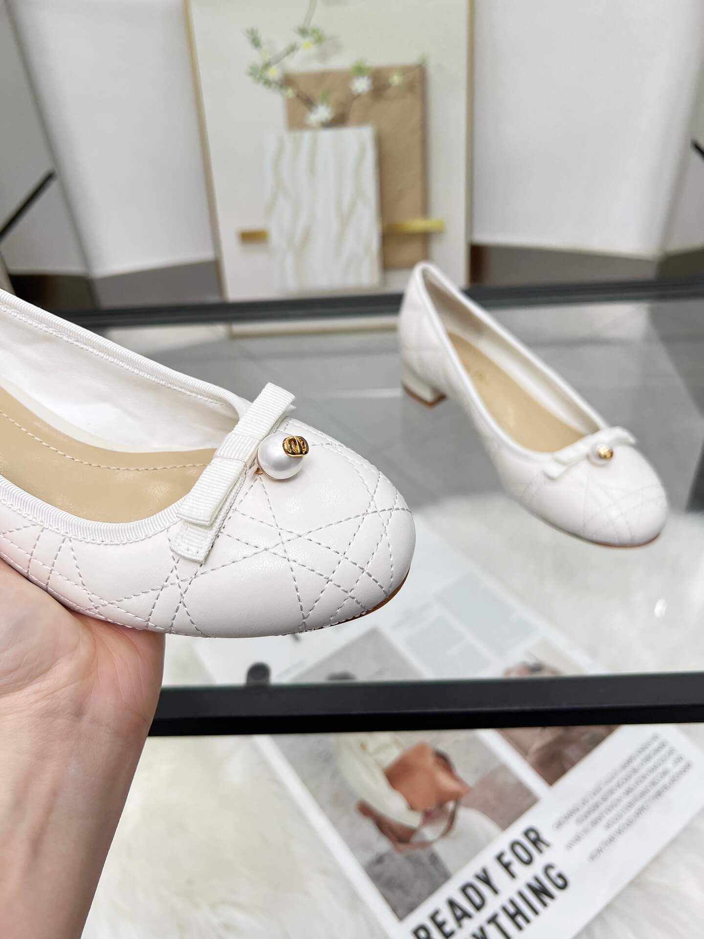 Dior Ballet Pump Shoes - Replica Luxury Bags™