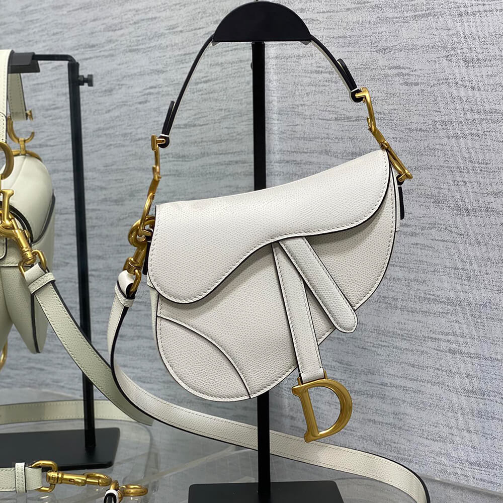 Dior Mini Saddle Bag with Strap - Replica Luxury Bags™