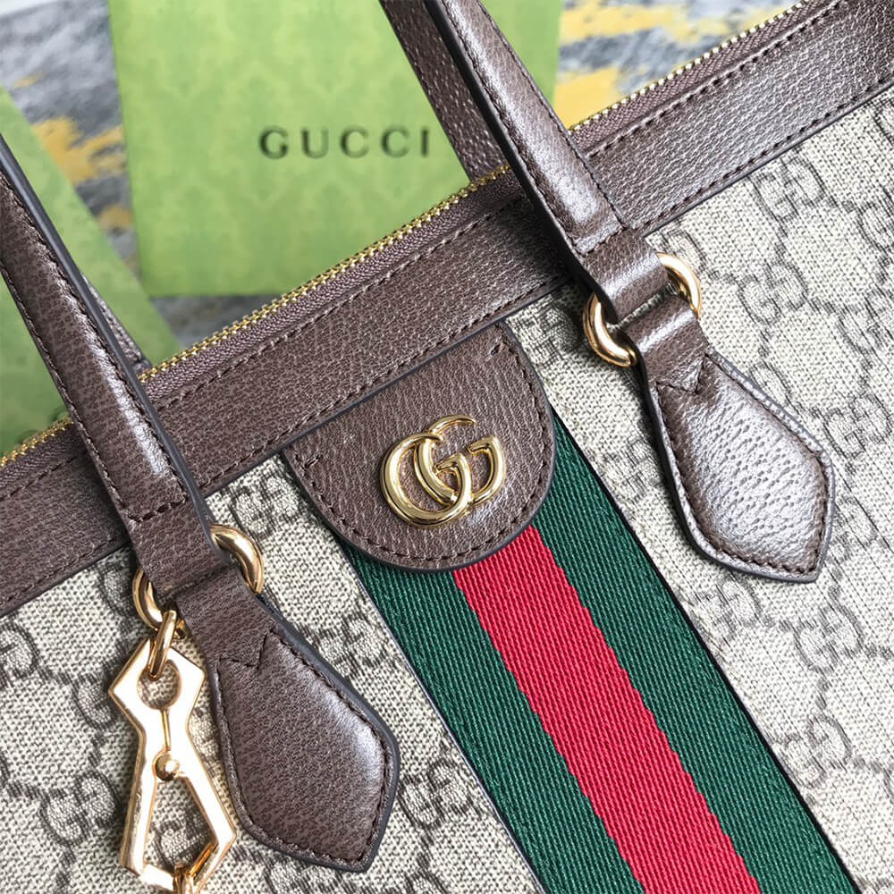 Gucci OPHIDIA GG MEDIUM TOTE BAG - Replica Luxury Bags™