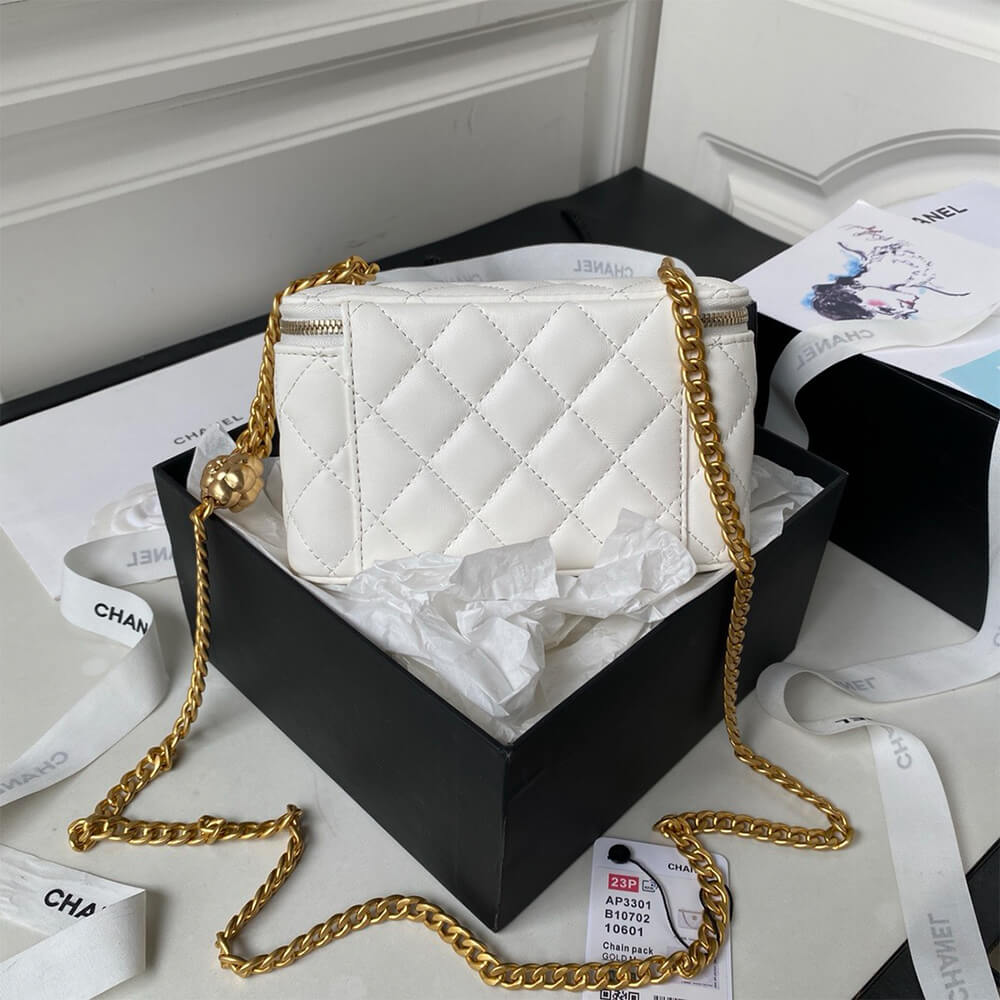 Chanel Vanity Bag with Chain - Replica Luxury Bags™