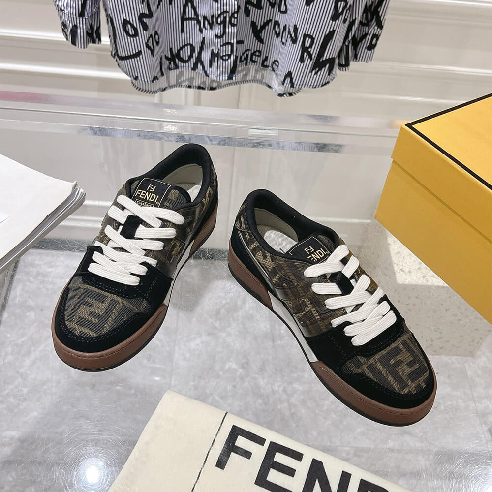 Fendi Match Sneakers Shoes - Replica Luxury Bags™