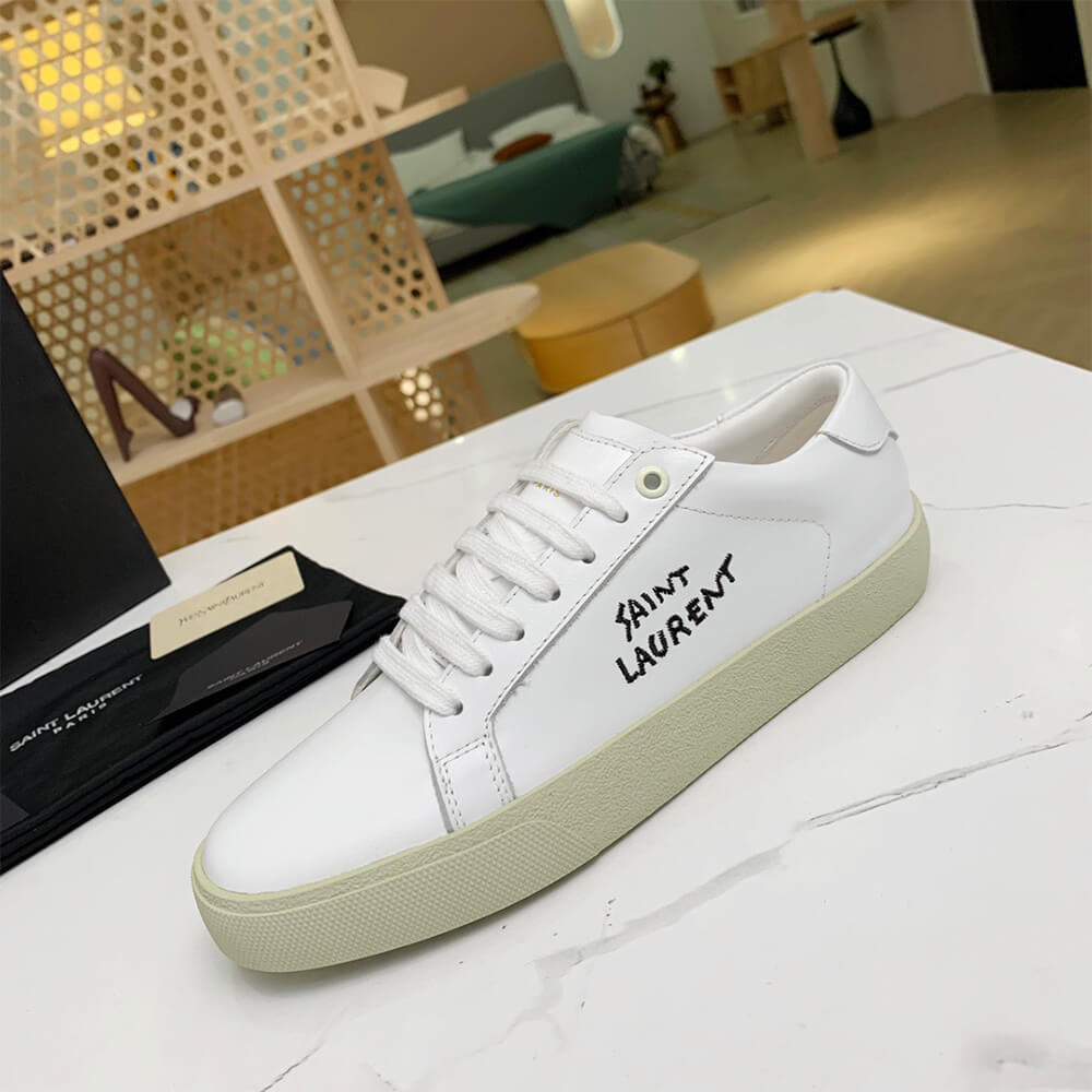 YSL Court Classic Sneaker Shoes - Replica Luxury Bags™