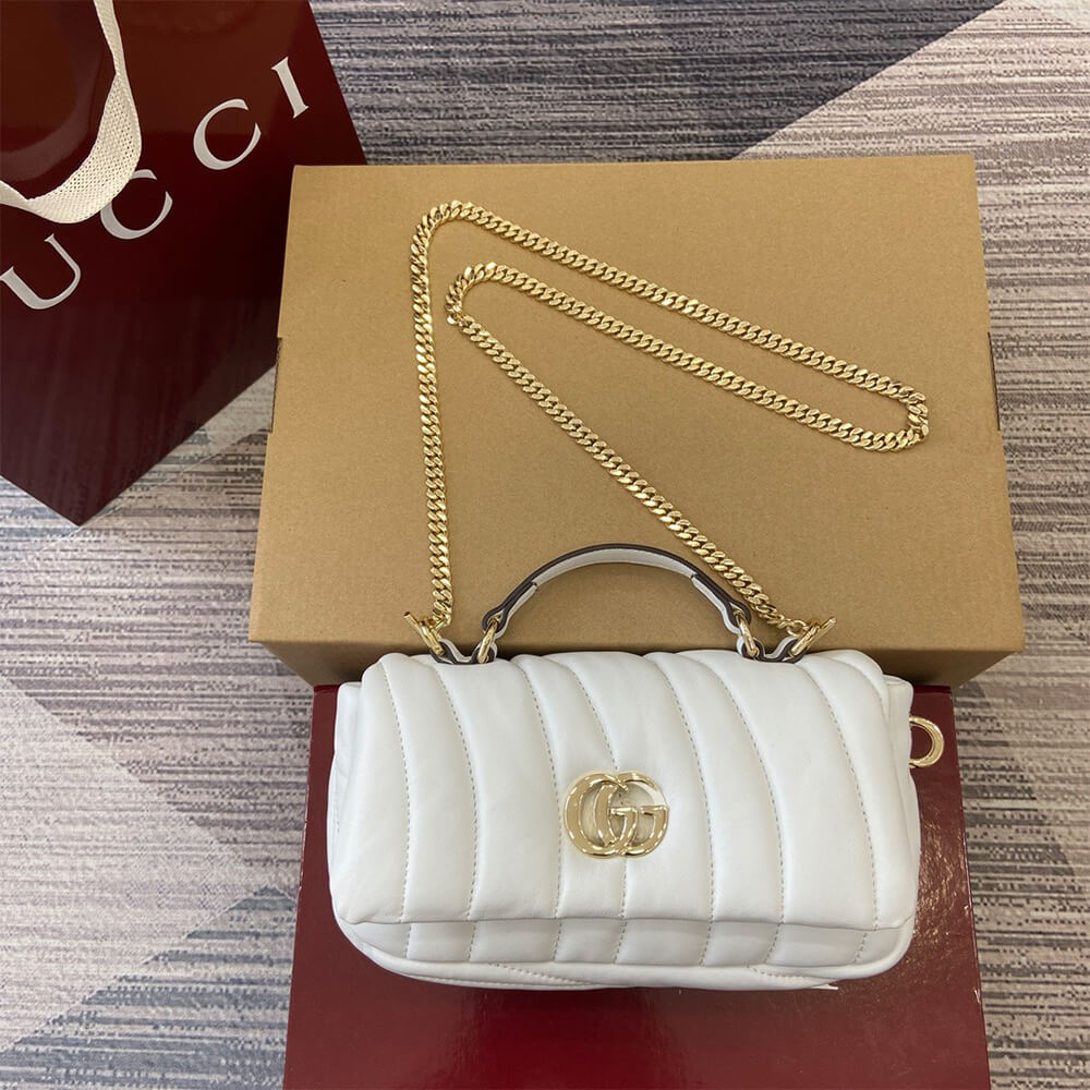 Gucci GG Milano Mini Top Handle Bag - Replica Luxury Bags™