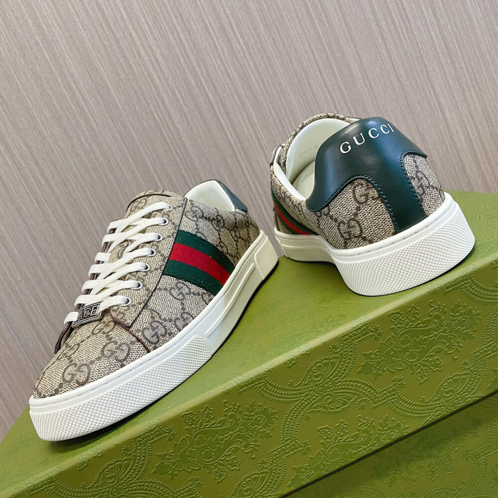 GUCCI Women s Gucci Ace sneaker with Web Shoes - Replica Luxury Bags™
