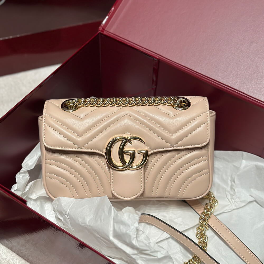 Gucci GG Marmont Mini Shoulder Bag - Replica Luxury Bags™