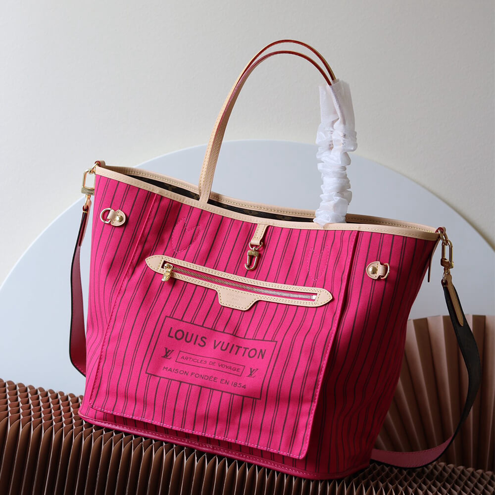 LV Neverfull Bandouliere Inside Out MM Bag - Replica Luxury Bags™