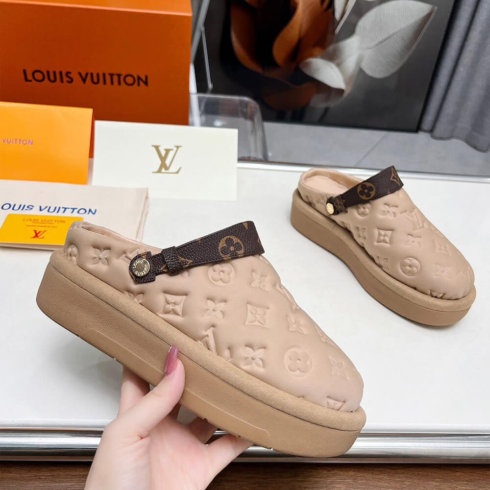 LV Aspen Platform Clog Shoes - Replica Luxury Bags™