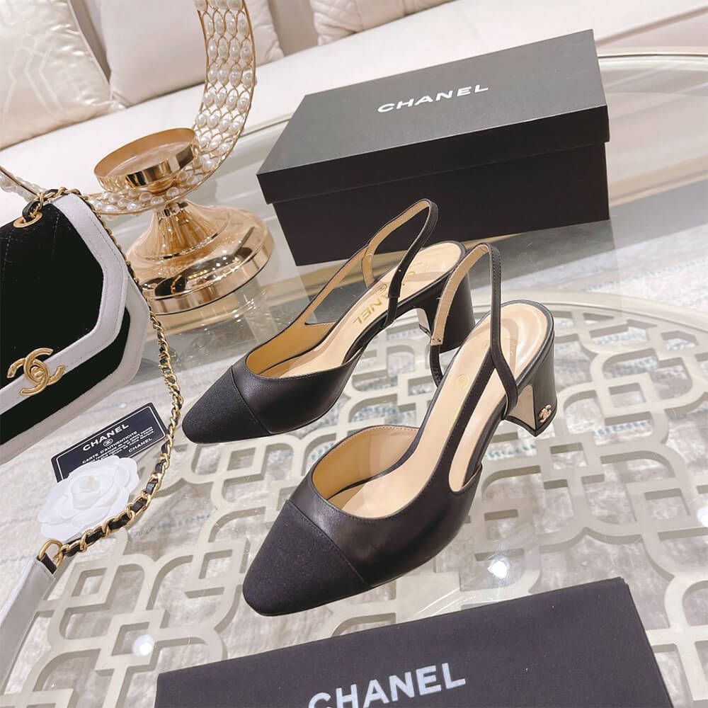 Chanel Slingback Sandal Shoes - Replica Luxury Bags™