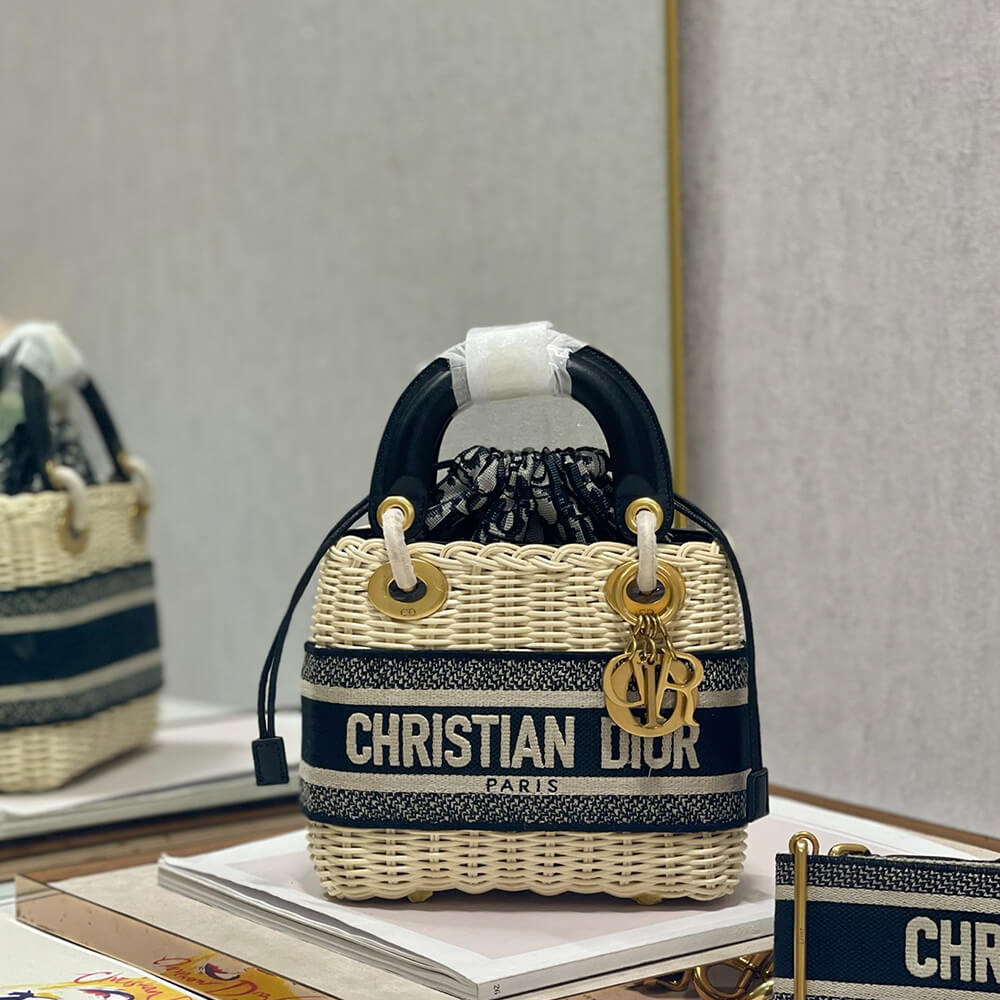Mini Dioriviera Lady Dior Bag - Replica Luxury Bags™