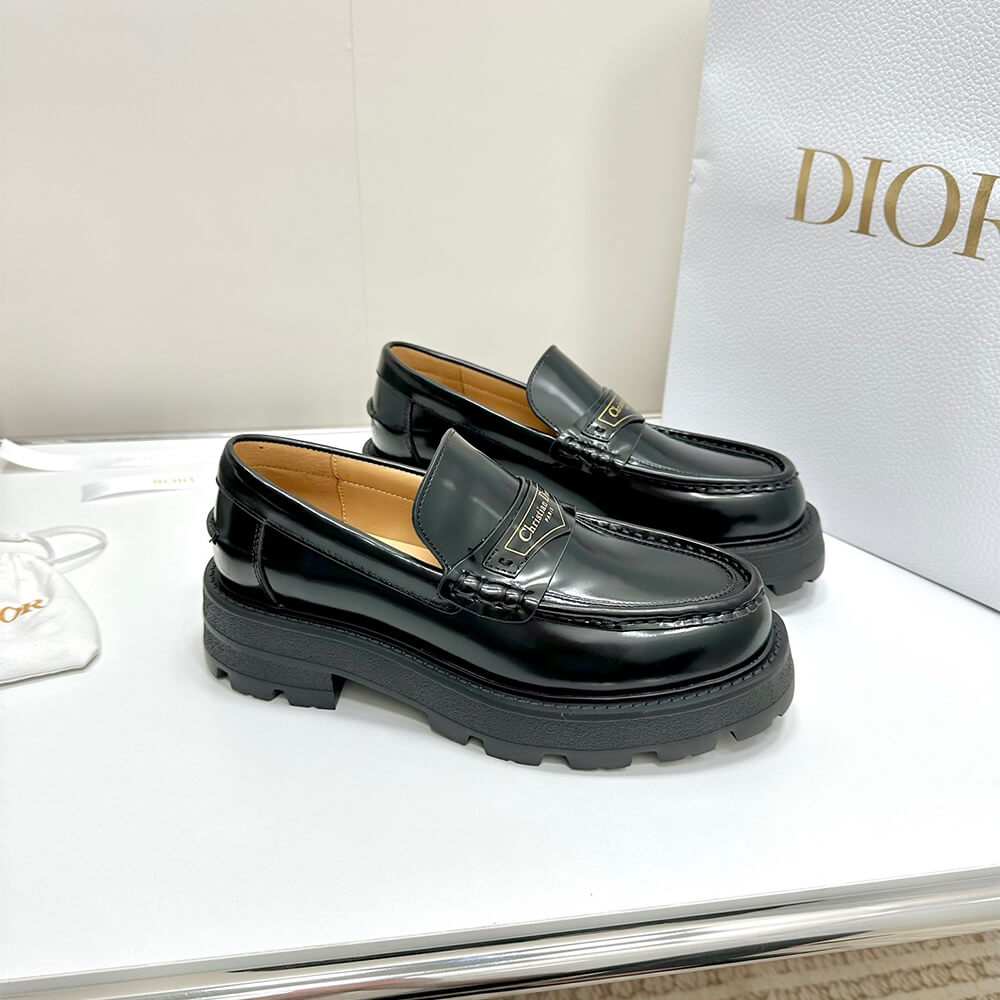 Dior Boy Platform Loafer Shoes - Replica Luxury Bags™
