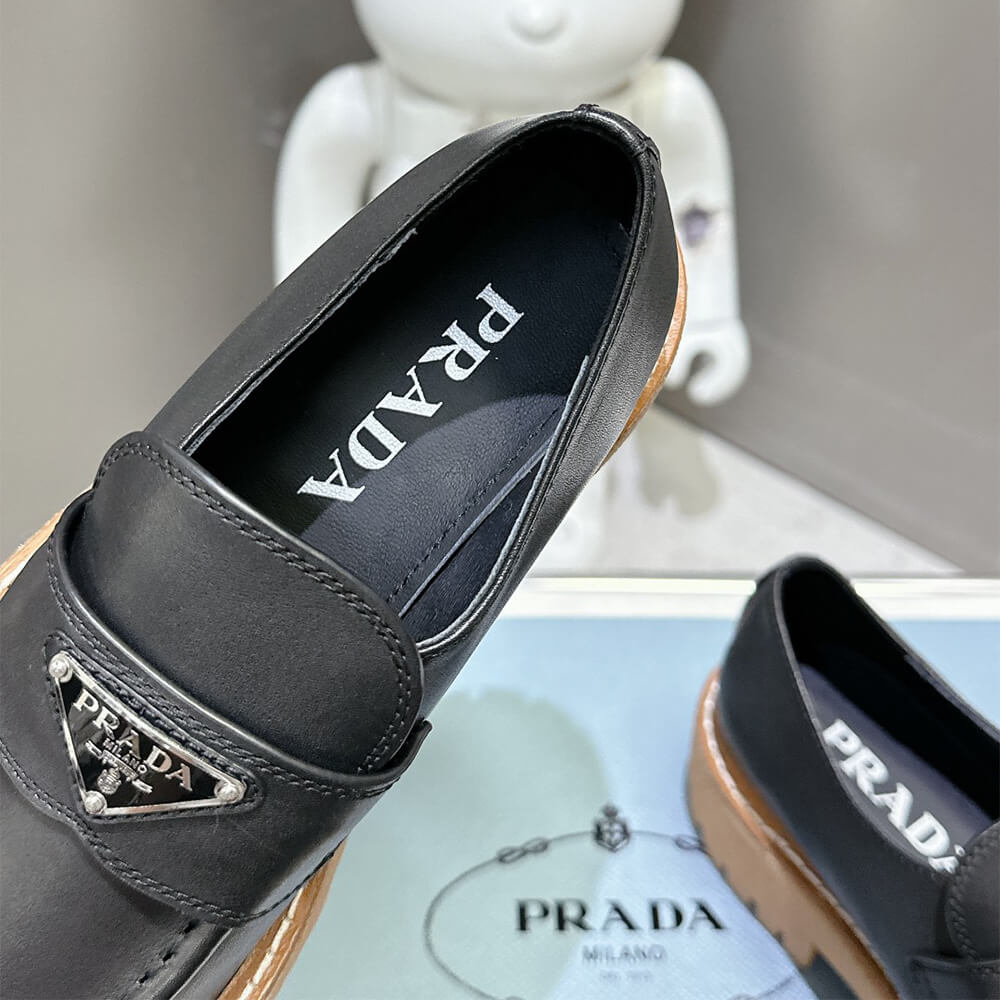 Prada Leather loafers Shoes - Replica Luxury Bags™