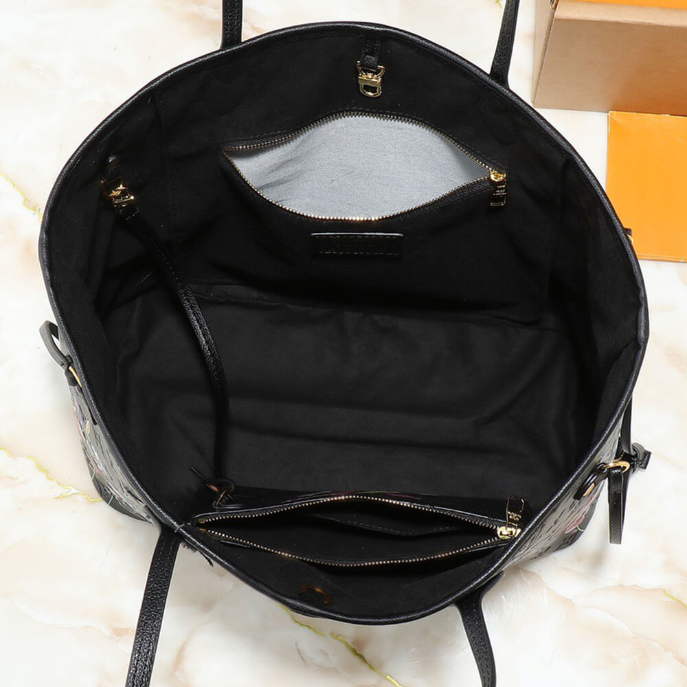 LV x TM Neverfull MM Bag - Replica Luxury Bags™