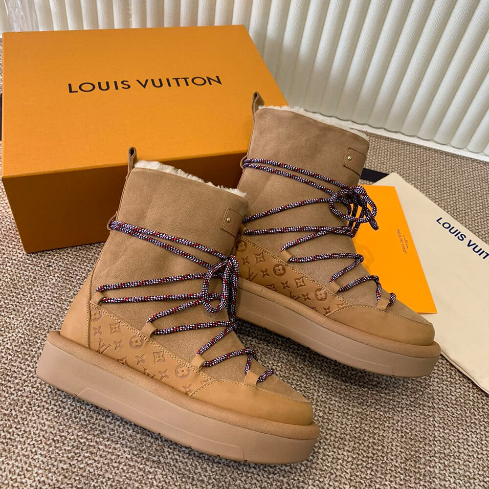LV Aspen Platform Ankle Boot Shoes - Replica Luxury Bags™