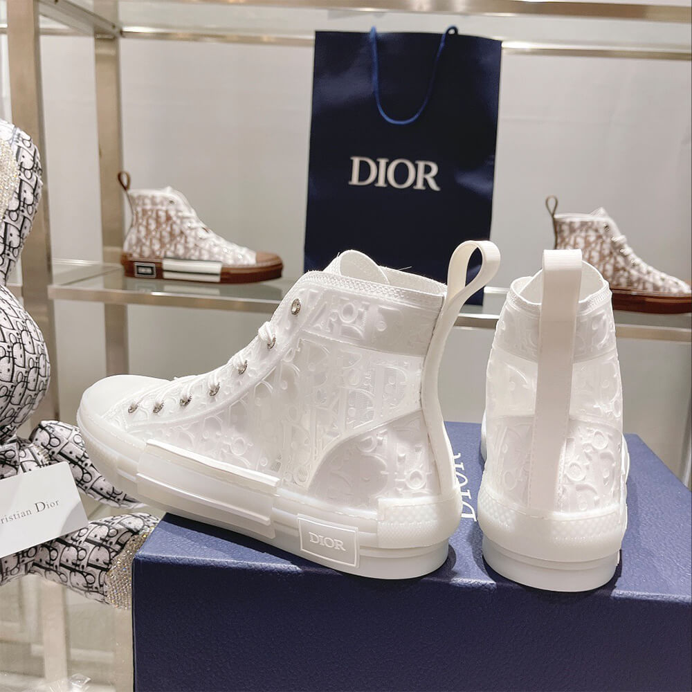 DIOR B23 High-Top Sneakers Dior Oblique Shoes - Replica Luxury Bags™