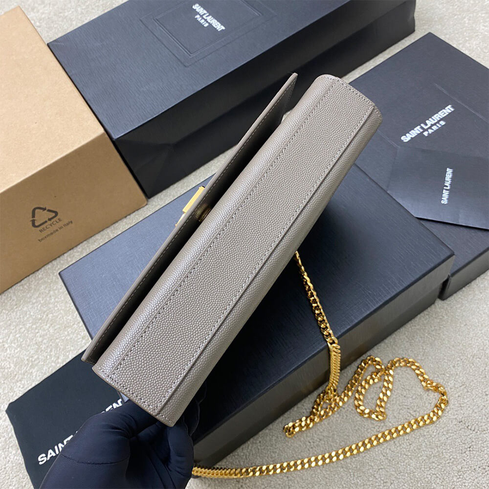 YSL Kate Medium Bag in Grain De Poudre Embossed Leather - Replica Luxury Bags™