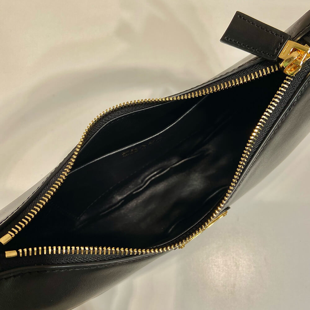 Prada Arqué Small Leather Shoulder Bag - Replica Luxury Bags™