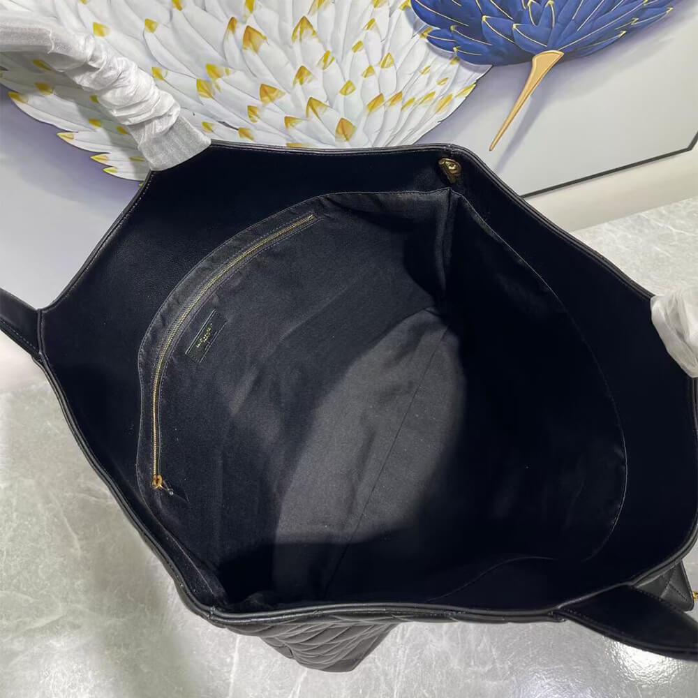 YSL ICARE MAXI SHOPPING BAG IN QUILTED LAMBSKIN - Replica Luxury Bags™