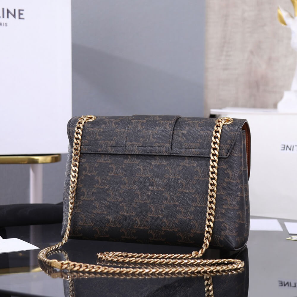 Medium Celine Victoire Bag in Triomphe Canvas - Replica Luxury Bags™