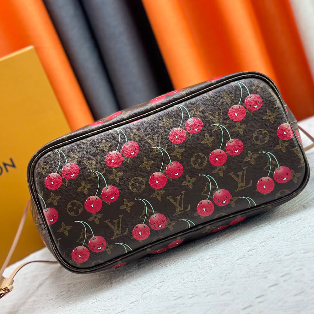 LV x TM Neverfull MM Bag - Replica Luxury Bags™