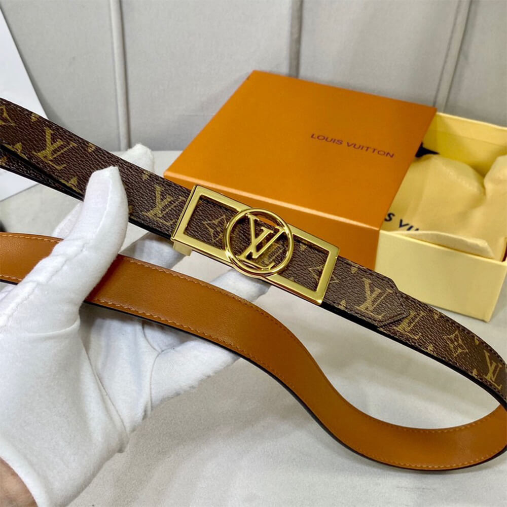 LV Dauphine 25mm Reversible Belt - Replica Luxury Bags™